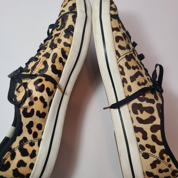 Kate Spade New York x Keds Leopard Print Sneakers | Size 10 - Picture 6 of 16